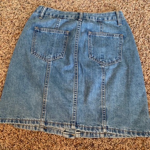 Lizard thicket denim skirt - Picture 3 of 3